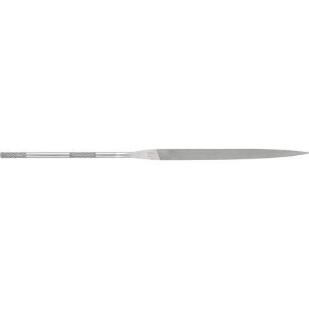 PFERD 6-1/4" Knife Needle File - Knurled Handle, Cut 2 12054